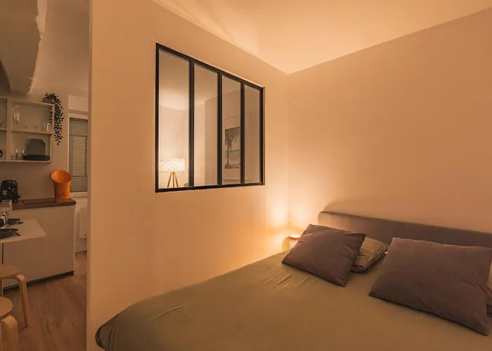 Lejlighed Flora,centre Reims,parking Prive